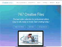 Tablet Screenshot of creativemedias.net